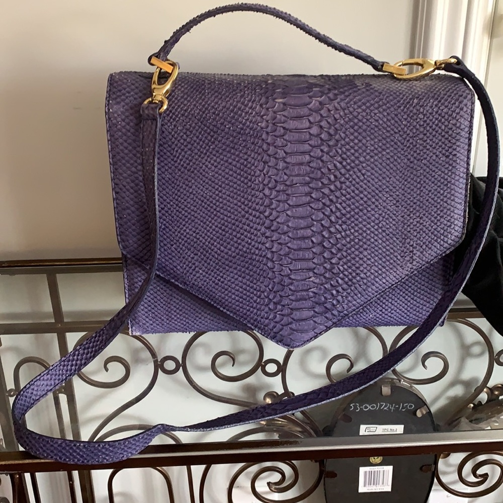 Emily cho real leather handbag